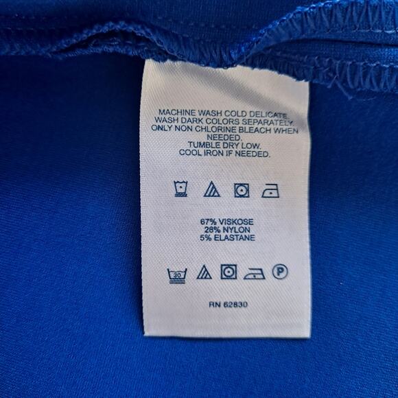 Set of 2 Lands' End Sleeveless Sheath Dress Blue & Olive Green Women's Size 24W - Picture 16 of 16